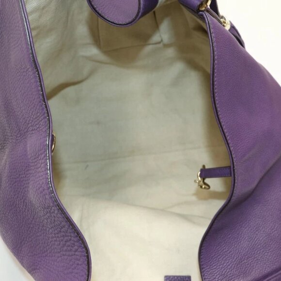 GUCCI Soho Large Leather Cellarius Tote - Picture 2 of 14